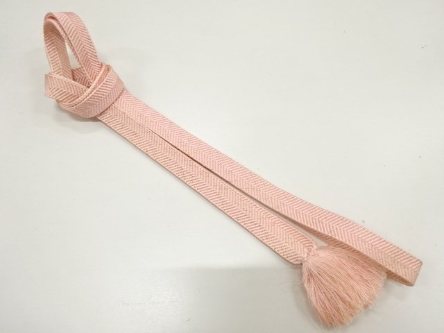 JAPANESE KIMONO / HANDTIED OBIJIME CORD